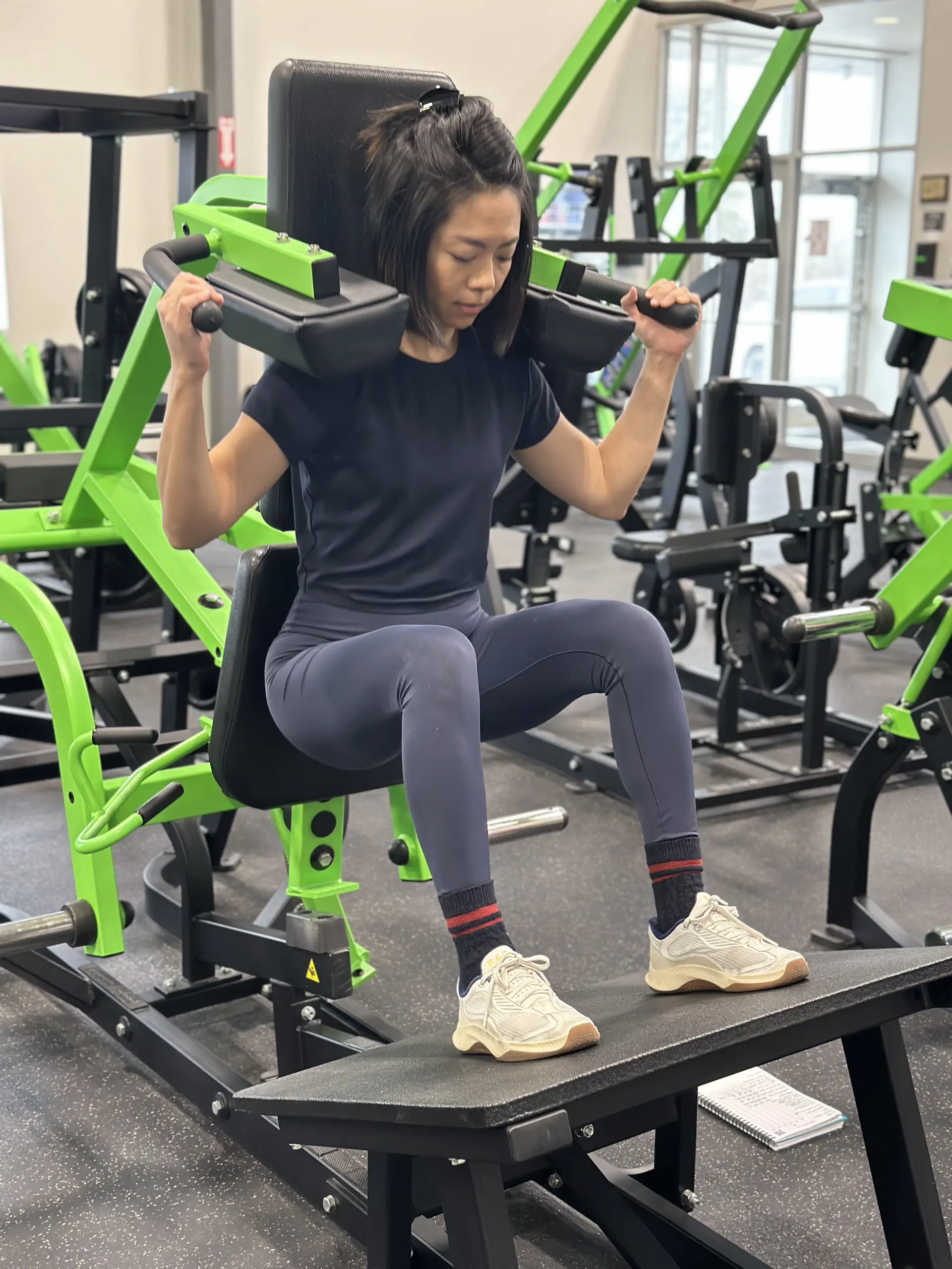 Bonnie Lin personal training session
